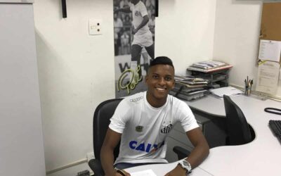 De contrato renovado, Rodrygo comenta permanência no Santos e quer fazer história pelo clube