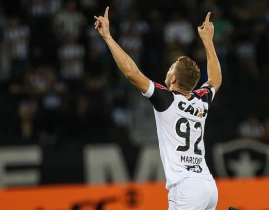 Contra o Bota, Marlone faz segundo gol com a camisa do Atlético-MG no Brasileirão