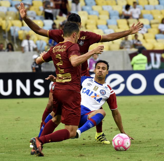 Edigar Junio marca em empate com o Flu e vira artilheiro do Bahia no Brasileirão