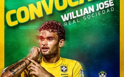 Parabéns! Willian José é convocado para disputar dois amistosos pela Seleção Brasileira