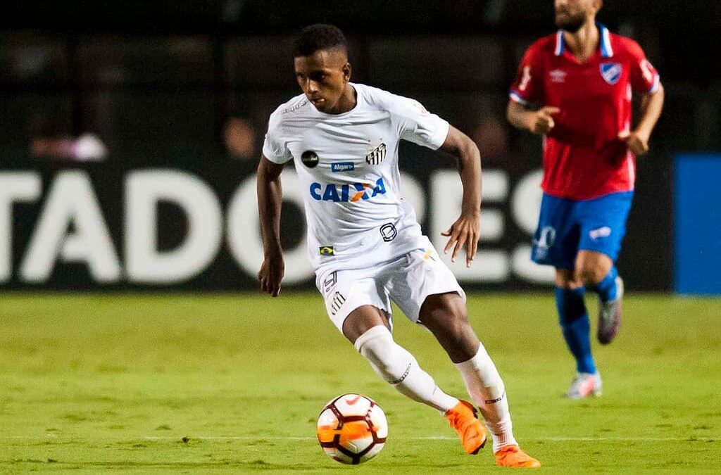 Atacante Rodrygo, do Santos, é destaque em matéria especial do jornal O Estado de S.Paulo