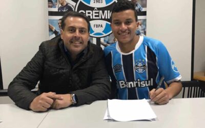 Jovem volante Caique, ex-Palmeiras, é novo reforço da base do Grêmio!