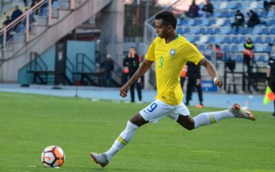 Com gol e destaque, Rodrygo inicia trajetória na Seleção Brasileira Sub-20 em grande estilo