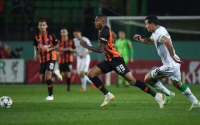 Titular, Fernando marca em goleada do Shakhtar Donetsk pelo Campeonato Ucraniano