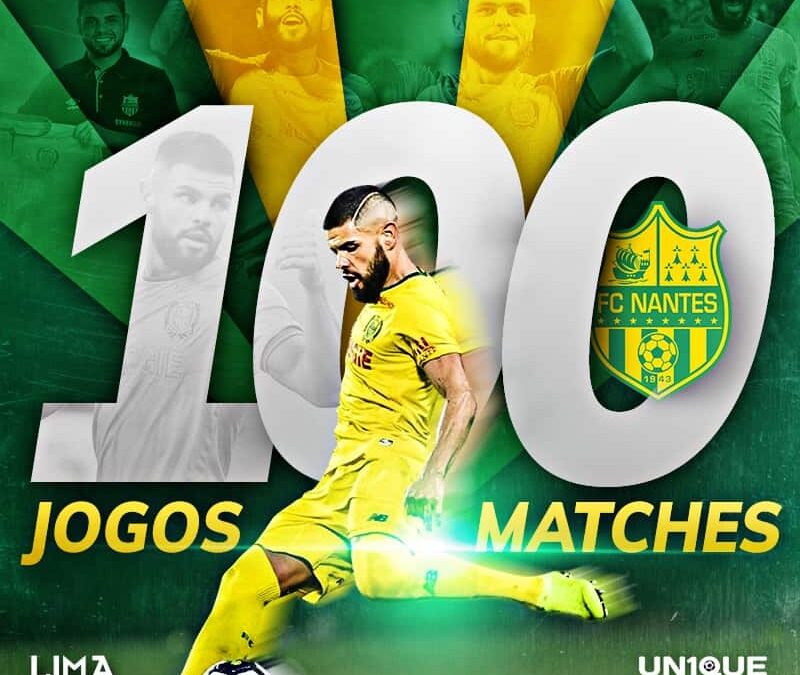 Lima completa 100 jogos pelo Nantes