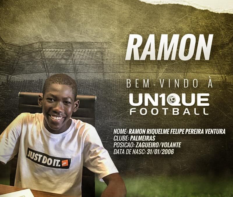 Ramon, zagueiro do Palmeiras sub-13, é o novo cliente da Un1que Football