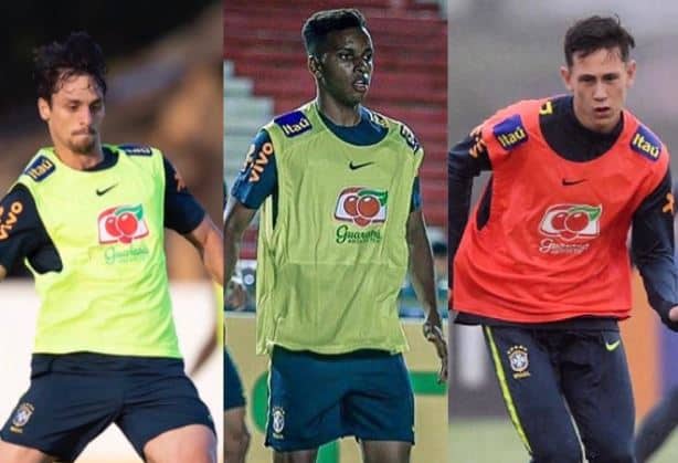 Trio Un1que Football já está em preparação com os respectivos grupos da Seleção Brasileira