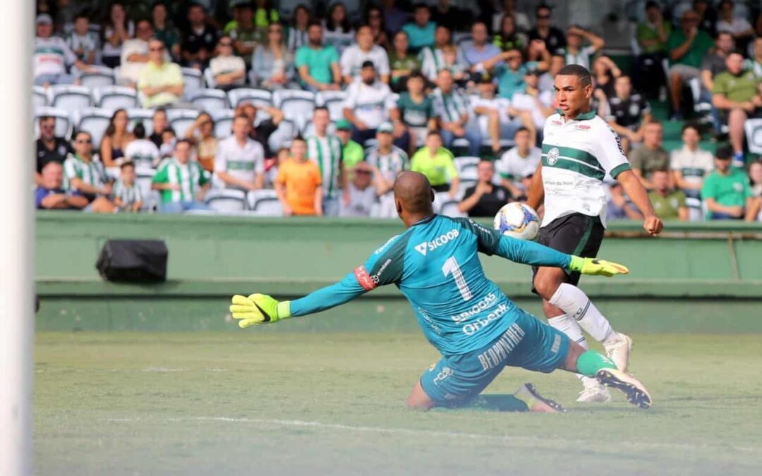 Igor Jesus volta a marcar e é o homem do jogo em vitória do Coritiba na Série B