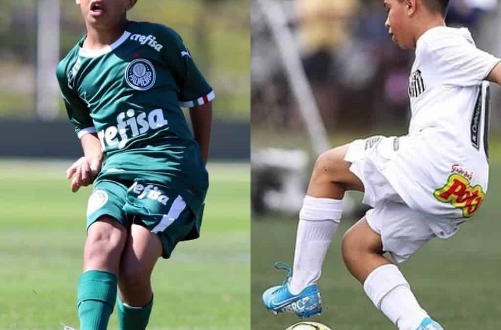 Wilker e Renanzinho se destacam e colocam Palmeiras e Santos na decisão do Paulista Sub-11