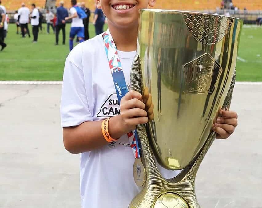 Renanzinho lidera Santos em título do Campeonato Paulista sub-11