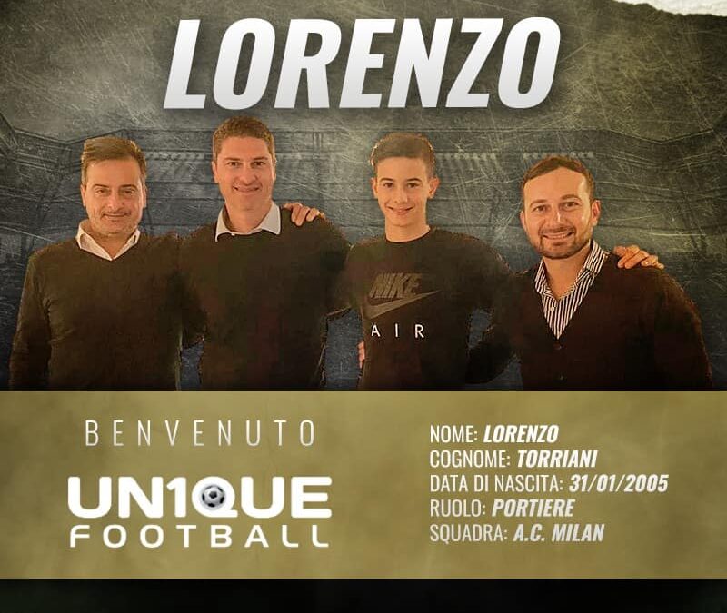 Lorenzo, goleiro do Milan, é o novo cliente da Un1que Football
