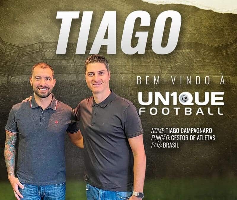 Tiago Campagnaro, nosso ex-atleta, volta à Un1que Football e é novo gestor de atletas