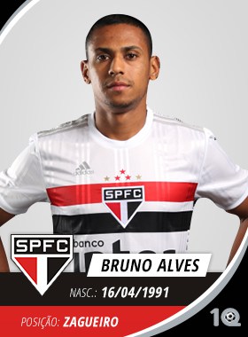 Destaque do São Paulo, zagueiro Bruno Alves exalta raça e corte no rosto em  entrevista ao LANCE! - Un1que Football