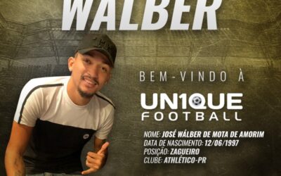 Wálber, zagueiro do Athletico-PR, é o novo cliente da Un1que Football