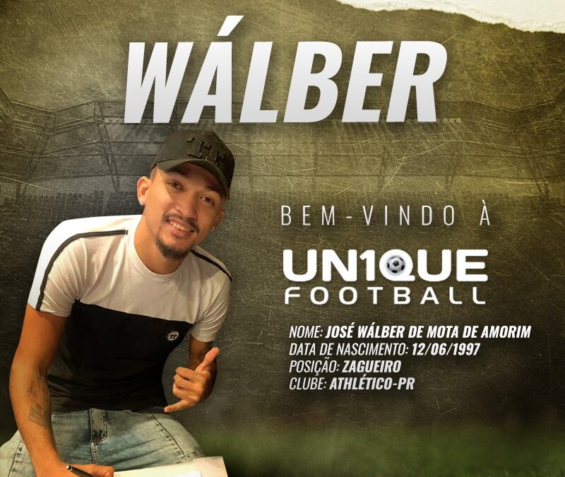 Wálber, zagueiro do Athletico-PR, é o novo cliente da Un1que Football