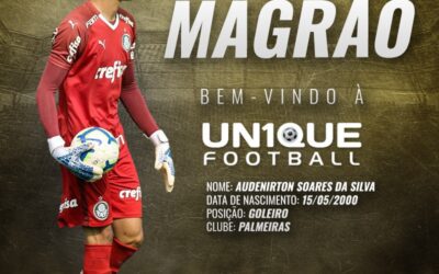 Magrão, goleiro do Palmeiras Sub-20, é o novo cliente da Un1que Football