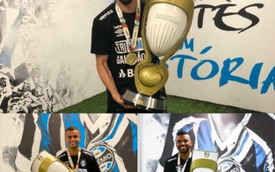 Trio Un1que é tricampeão Gaúcho pelo Grêmio