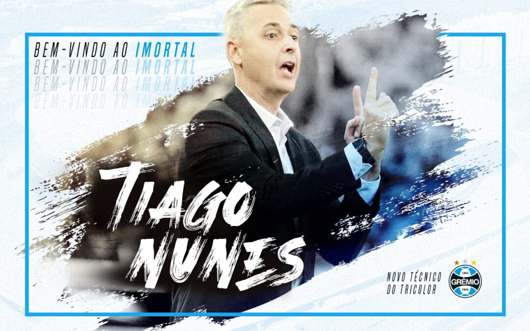 Tiago Nunes é o novo técnico do Grêmio