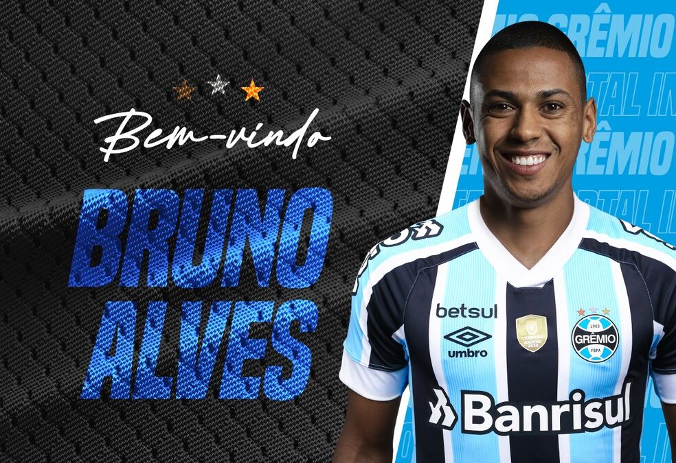 Grêmio anuncia a contratação do zagueiro Bruno Alves, do São Paulo