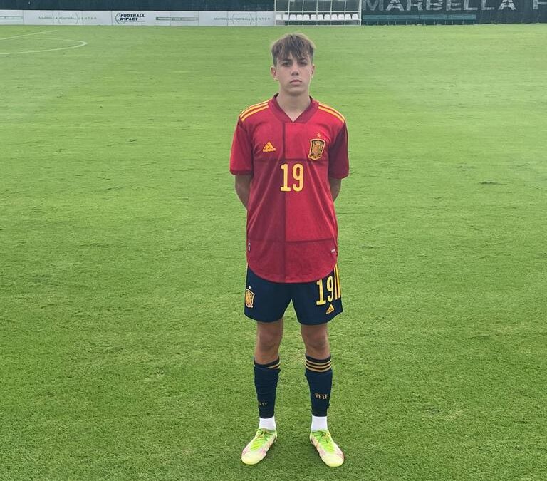 Paco Esteban é convocado para a Seleção Espanhola Sub-16