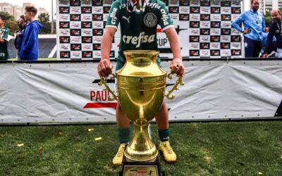 Destaque da decisão, meia-atacante Matheus é campeão da Paulista Cup sub-12