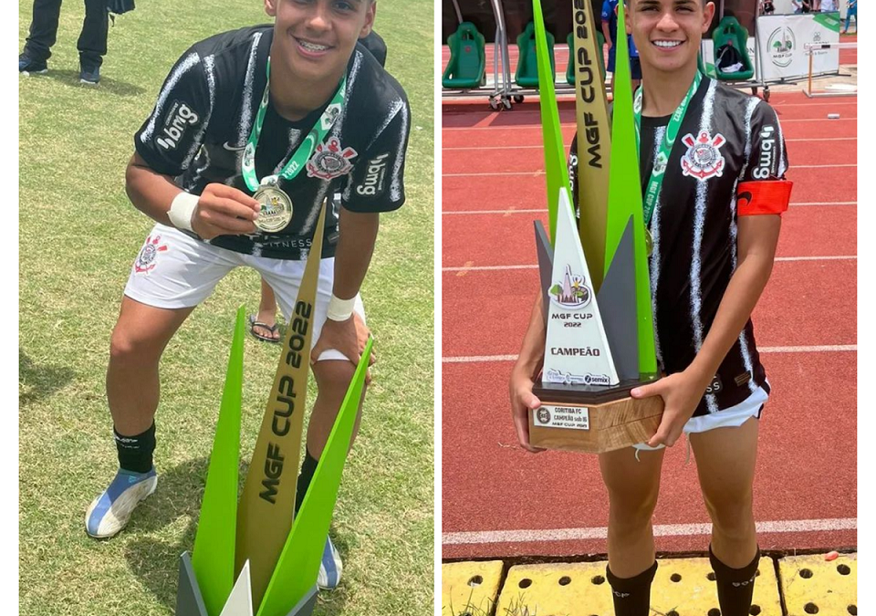 Guilherme Henrique e Luiz Gustavo conquistam a Copa MGF Sub-16