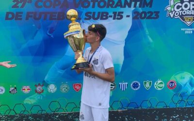 Gabriel Coco marca e Santos conquista a Copa Votorantim Sub-15