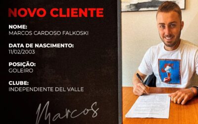 Marcos, goleiro do Independiente del Valle, é o novo cliente da Un1que Football