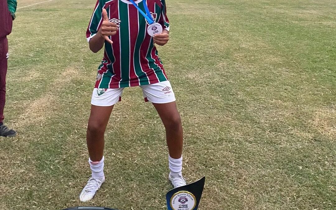 Luan Riquelme conquista a ESCUP Cup sub-13 pelo Fluminense