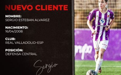 Sergio Alvarez, jogador do Valladolid Juvenil, é o novo cliente da Un1que Football