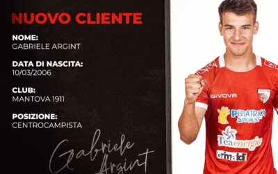 Gabriele Argint, jogador do Mantova 1911, é o novo cliente da Un1que Football