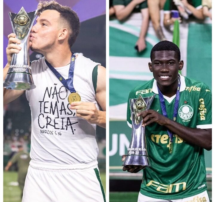 Pelo Palmeiras, Daniel e Ramon conquistam o Brasileiro Sub-20