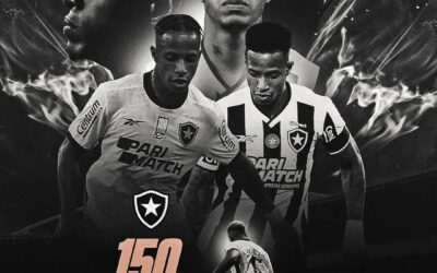 Meio-campista Tchê Tchê completa 150 partidas pelo Botafogo