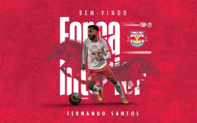 Red Bull Bragantino anuncia atacante Fernando