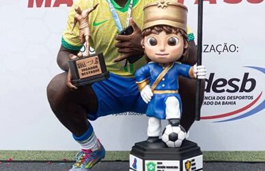 Jean Carlos conquista título pela Seleção Brasileira Sub-15 como melhor jogador