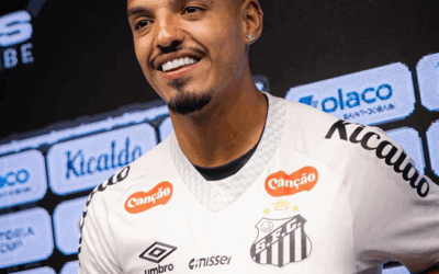 Reforço para a temporada 2026, Gabriel Menino é apresentado no Santos