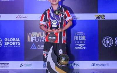 Heitor Torres é campeão da Copa do Mundo de Futsal