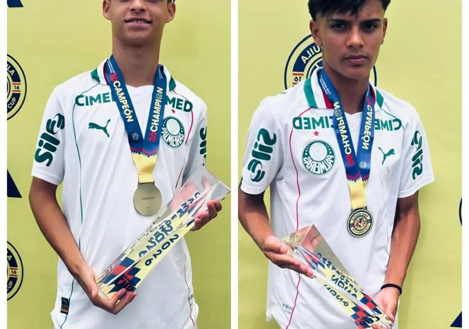 Murillo Cabral e Luiz Gustavo Galhotto conquistam a America Cup Sub-14