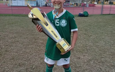 Miguel Lorenzo é campeão da tradicional Iber Cup Sub-9 pelo Palmeiras