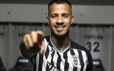 Após passagem vencedora no futebol russo, Diego Costa é o novo reforço do PAOK