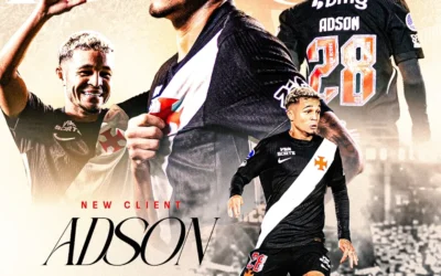 Adson, destaque do Vasco, é o novo cliente da Un1que Football